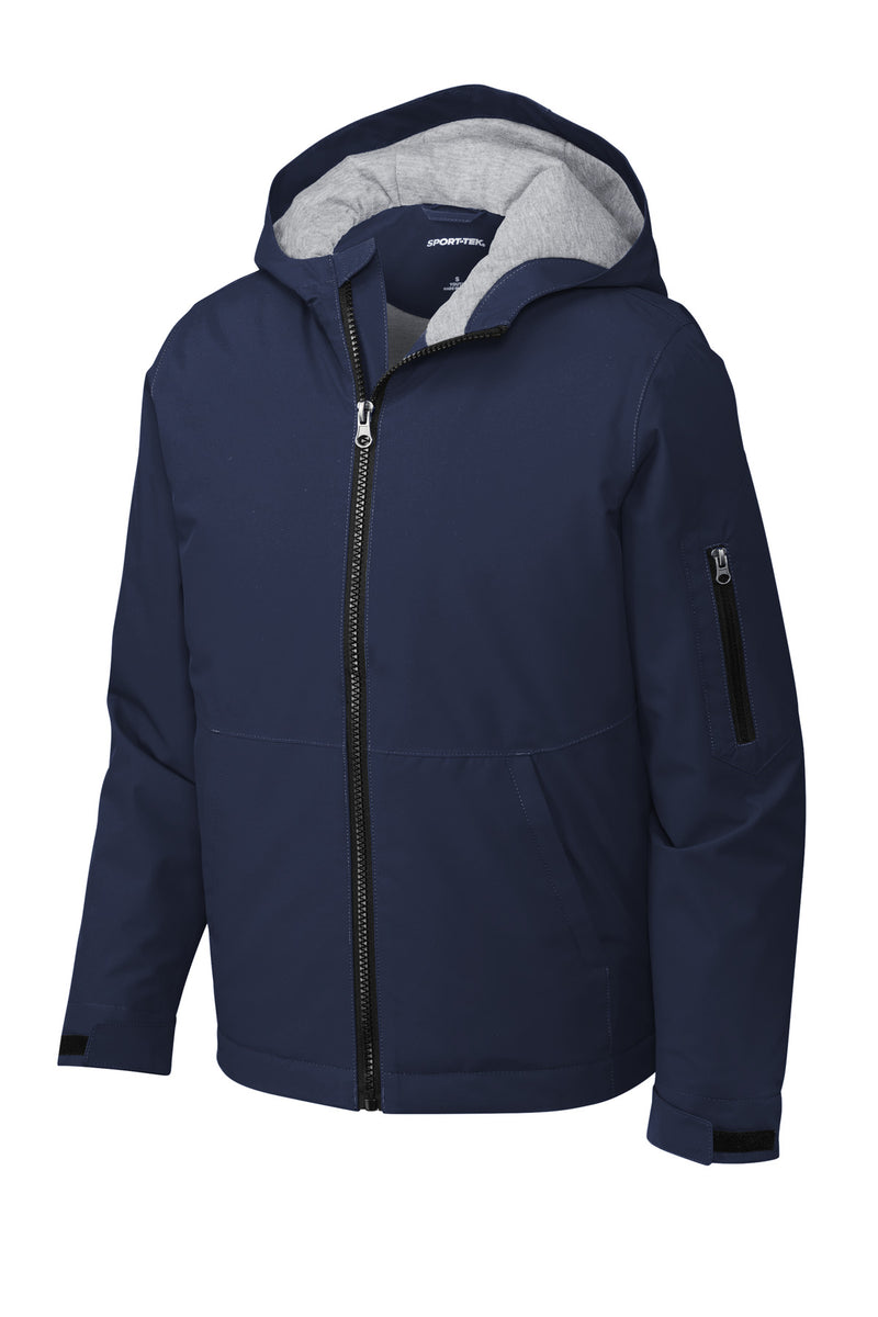 Sport-Tek Youth Waterproof Insulated Jacket - True Navy