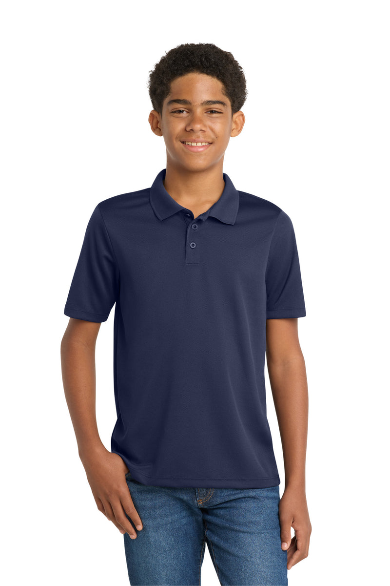 Sport-Tek Youth PosiCharge RacerMesh Polo - True Navy
