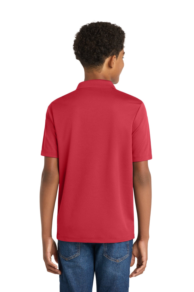 Sport-Tek Youth PosiCharge RacerMesh Polo - True Red
