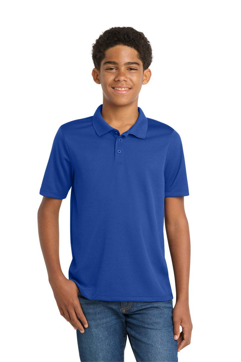 Sport-Tek Youth PosiCharge RacerMesh Polo - True Royal
