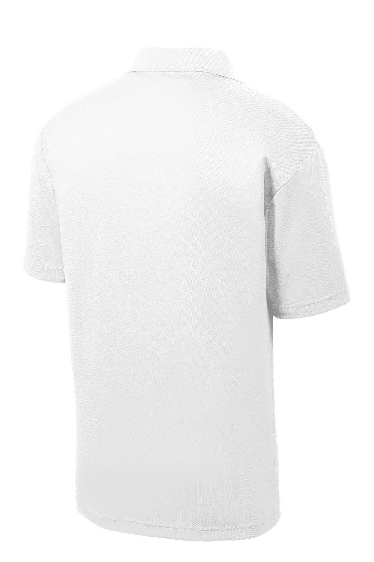 Sport-Tek Youth PosiCharge RacerMesh Polo - White