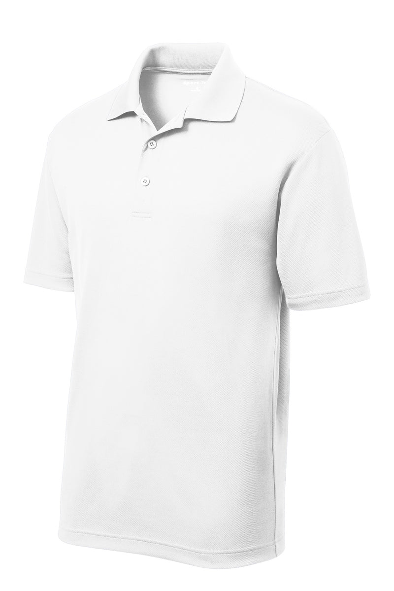 Sport-Tek Youth PosiCharge RacerMesh Polo - White
