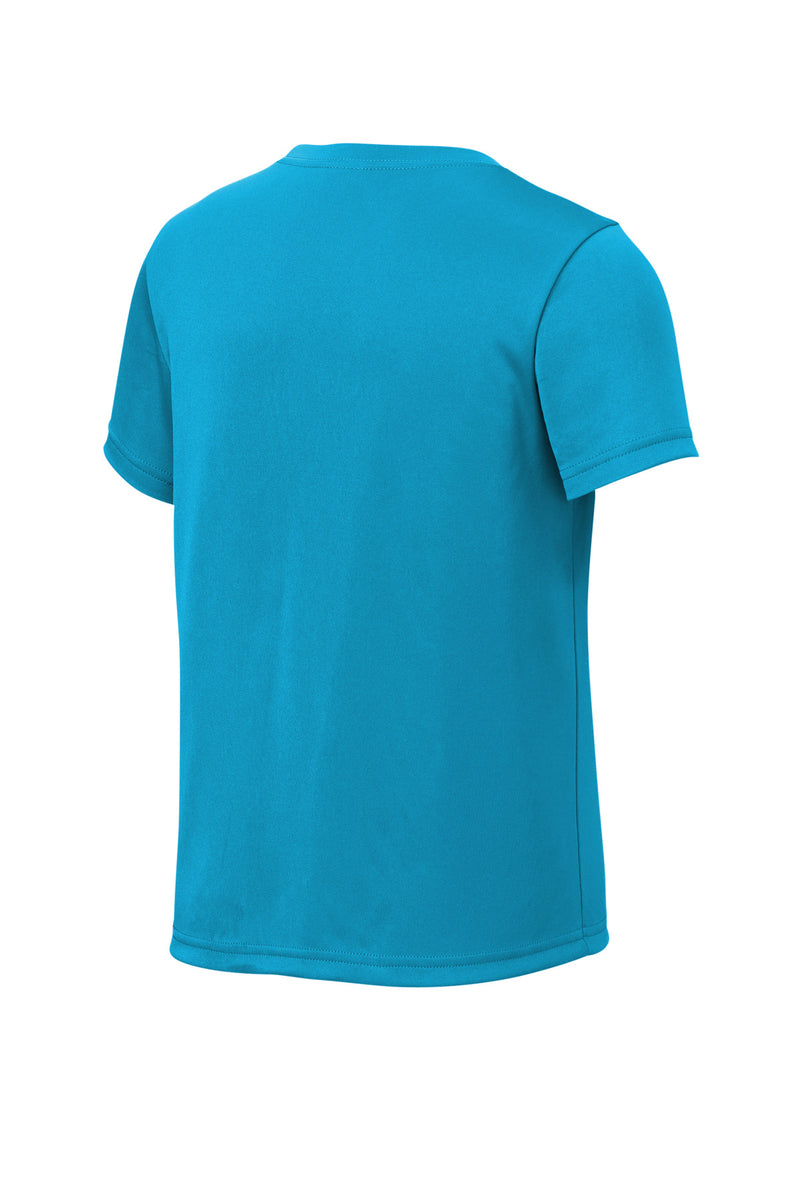 Sport-Tek Youth PosiCharge Re-Compete Tee - Atomic Blue