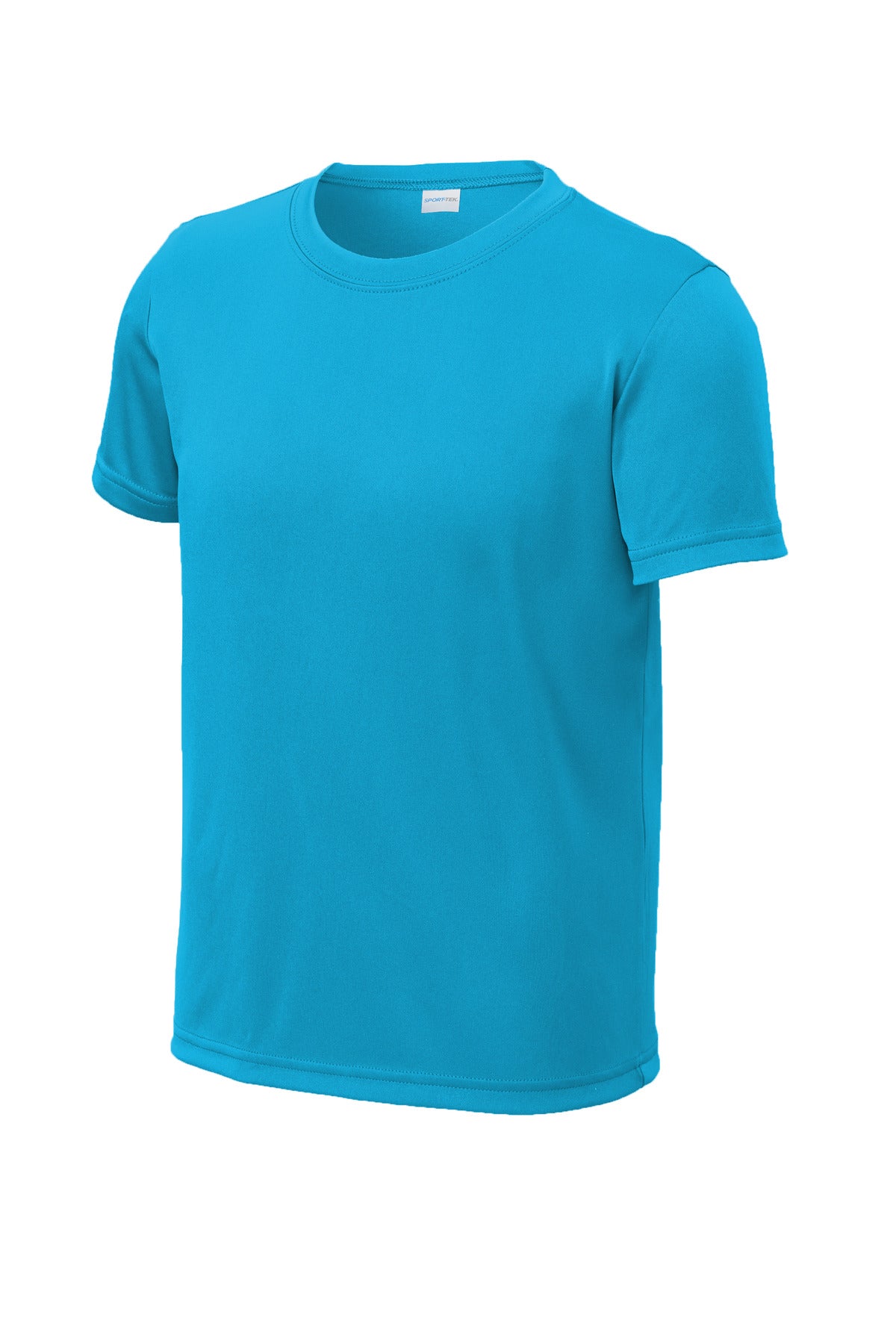 Sport-Tek Youth PosiCharge Re-Compete Tee - Atomic Blue