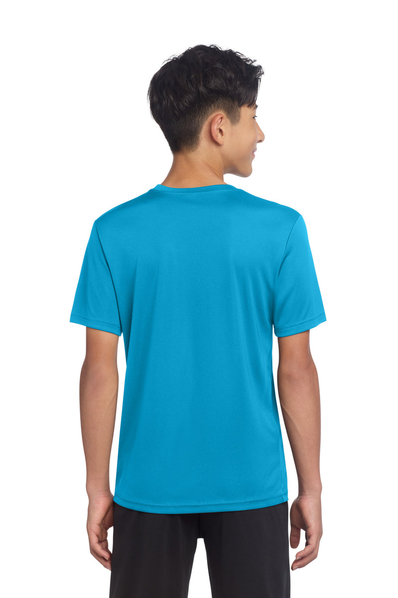 Sport-Tek Youth PosiCharge Re-Compete Tee - Atomic Blue