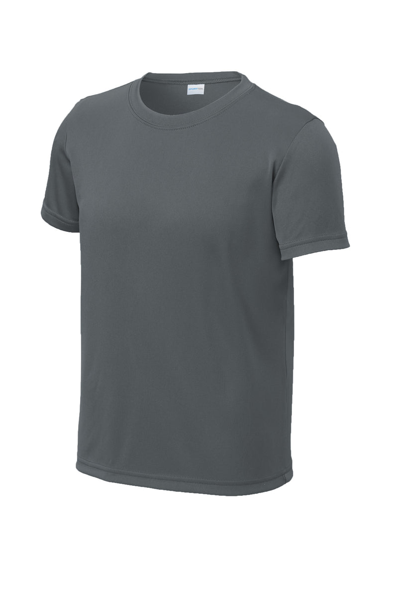 Sport-Tek Youth PosiCharge Re-Compete Tee - Iron Grey