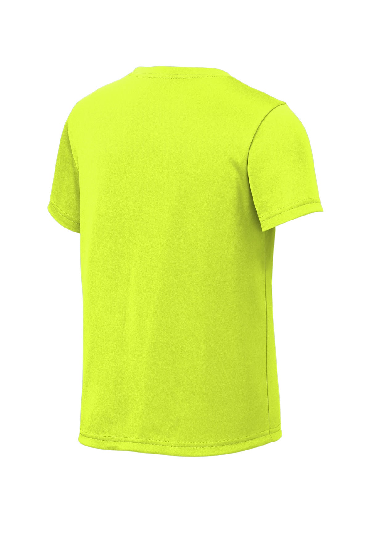 Sport-Tek Youth PosiCharge Re-Compete Tee - Neon Yellow