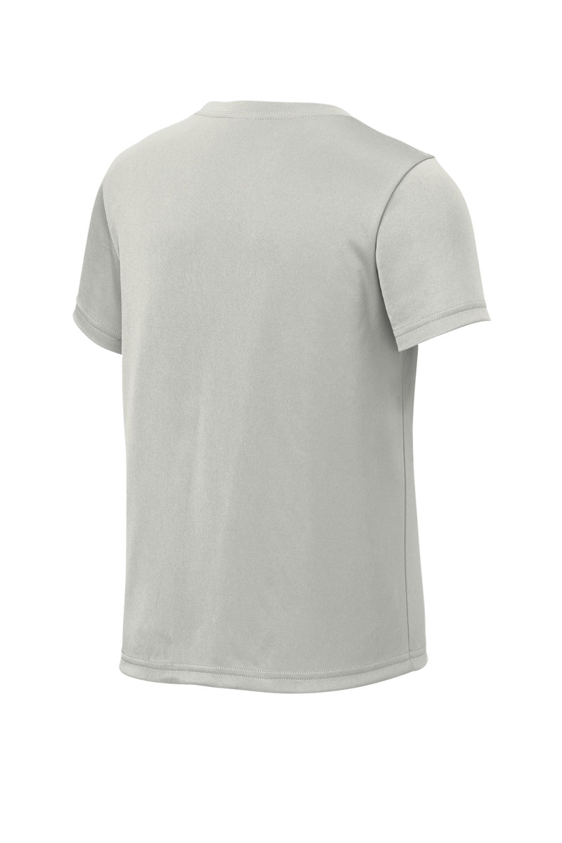 Sport-Tek Youth PosiCharge Re-Compete Tee - Silver