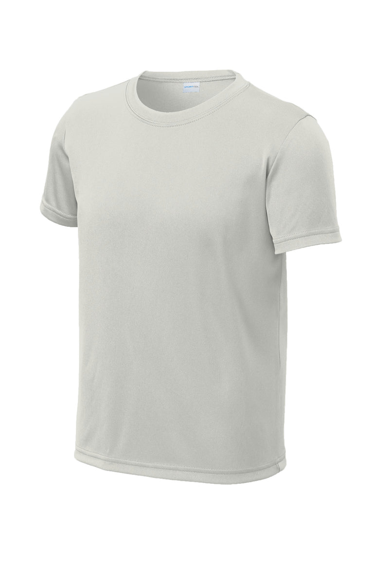 Sport-Tek Youth PosiCharge Re-Compete Tee - Silver