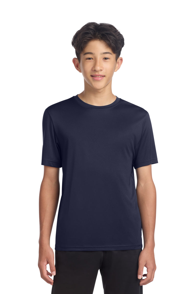 Sport-Tek Youth PosiCharge Re-Compete Tee - True Navy