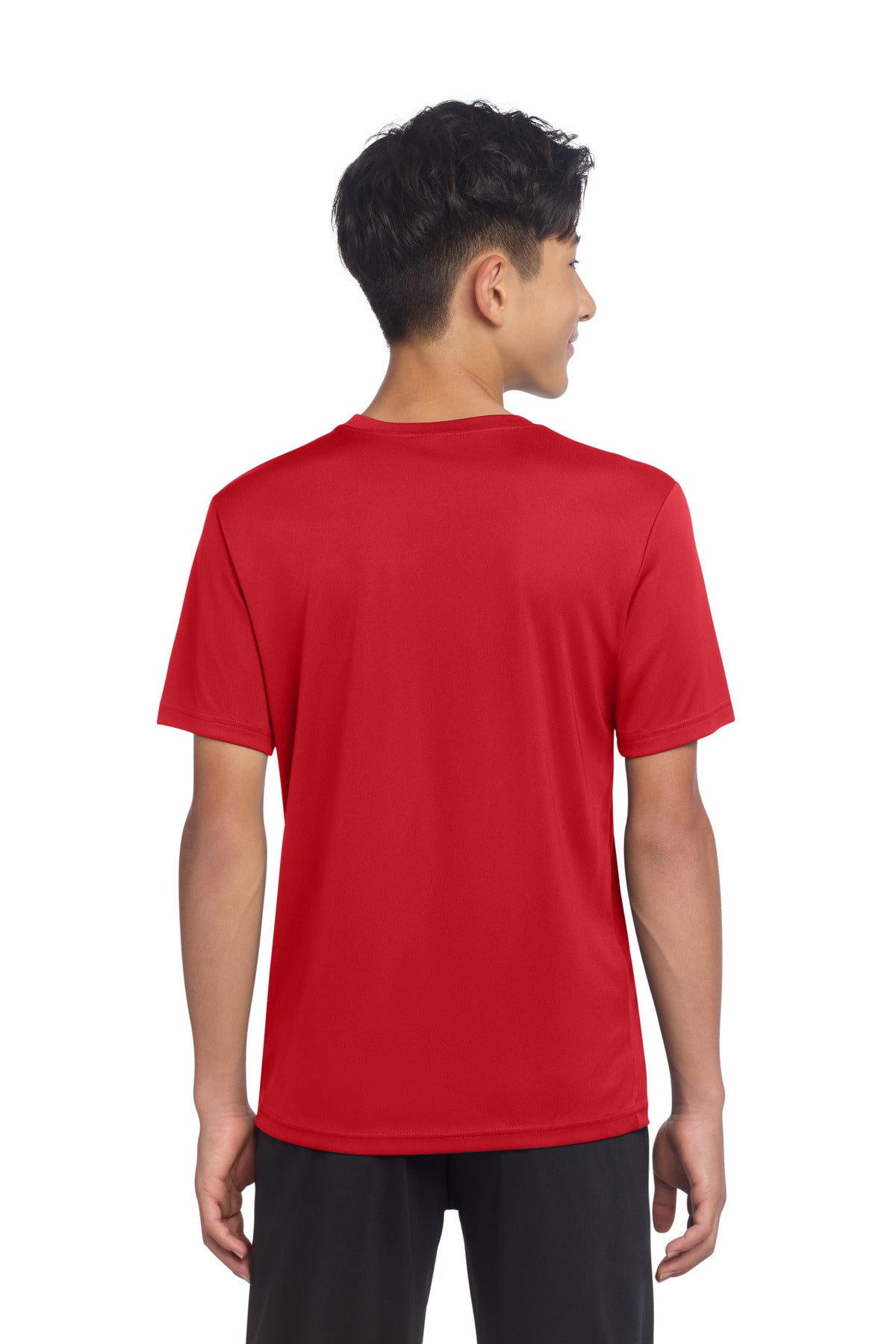 Sport-Tek Youth PosiCharge Re-Compete Tee - True Red
