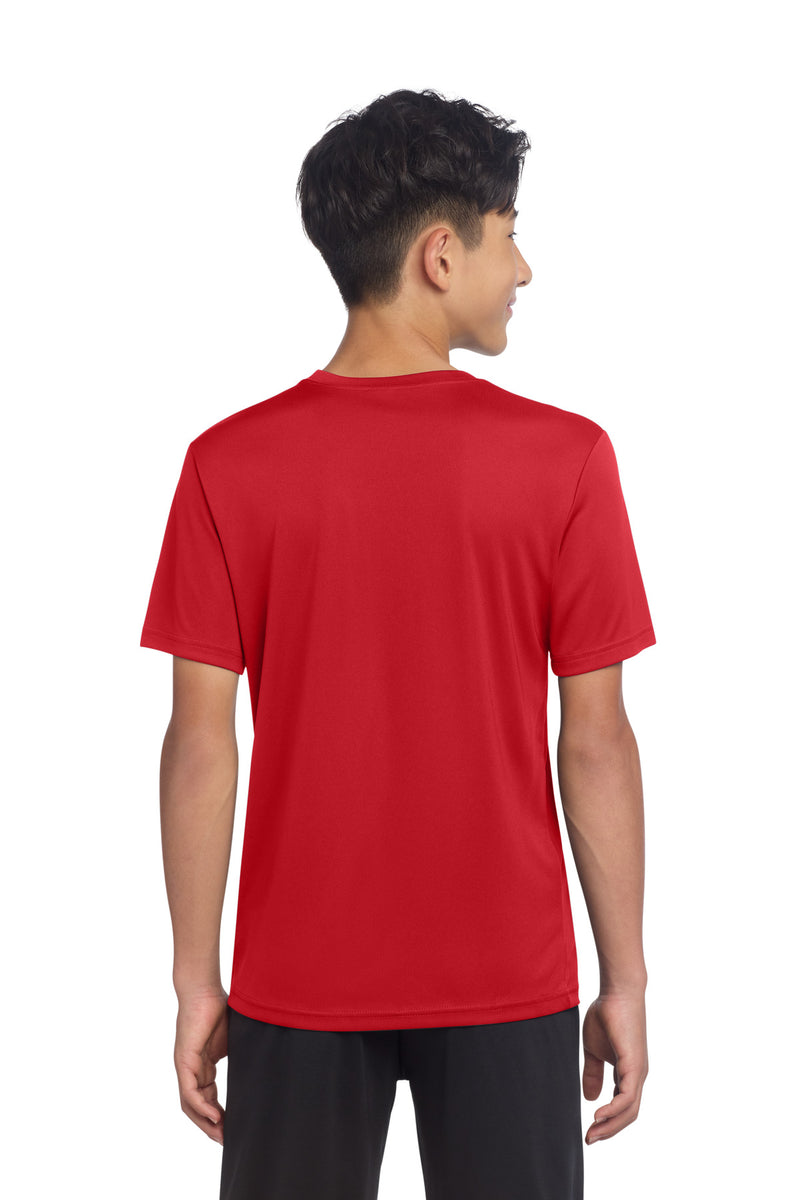 Sport-Tek Youth PosiCharge Re-Compete Tee - True Red