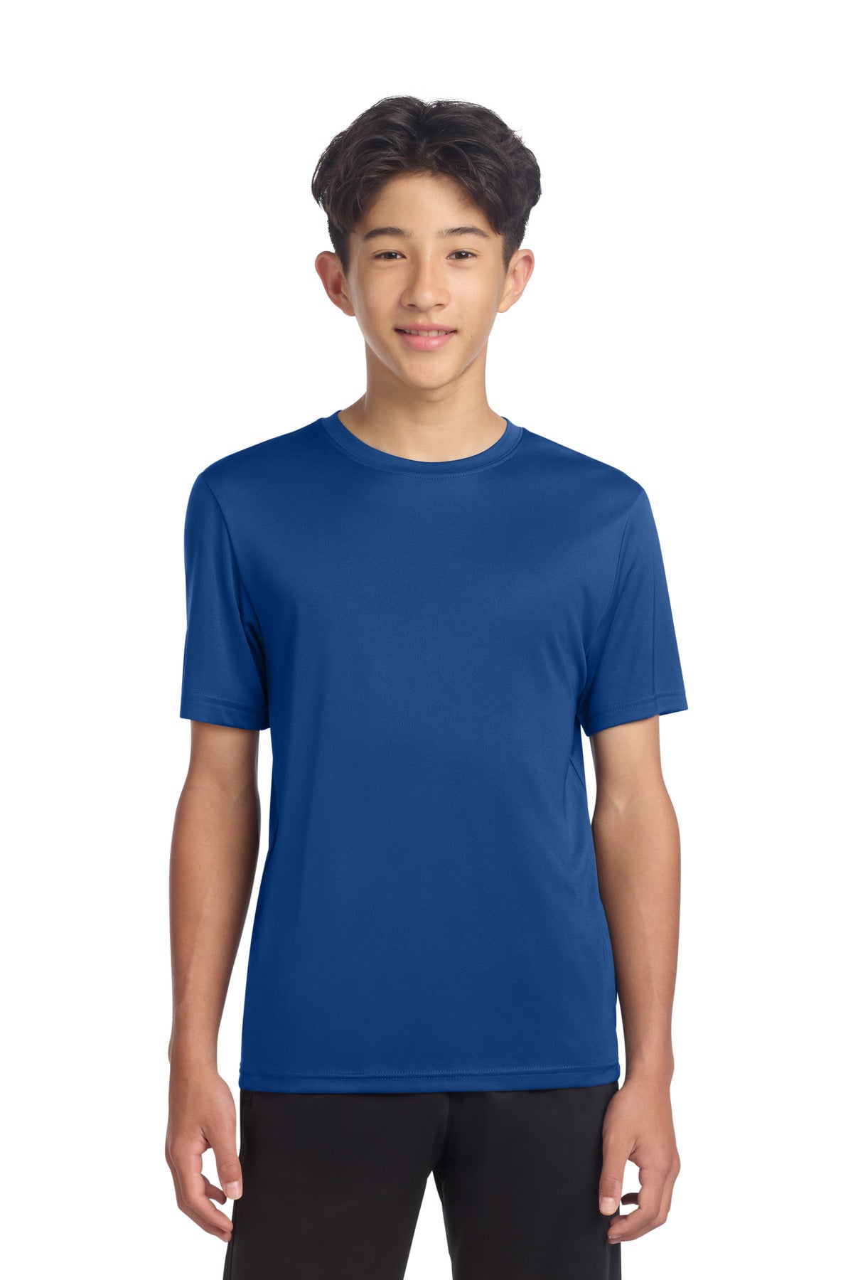 Sport-Tek Youth PosiCharge Re-Compete Tee - True Royal