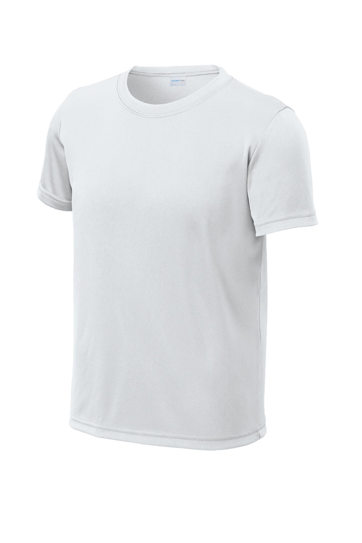 Sport-Tek Youth PosiCharge Re-Compete Tee - White
