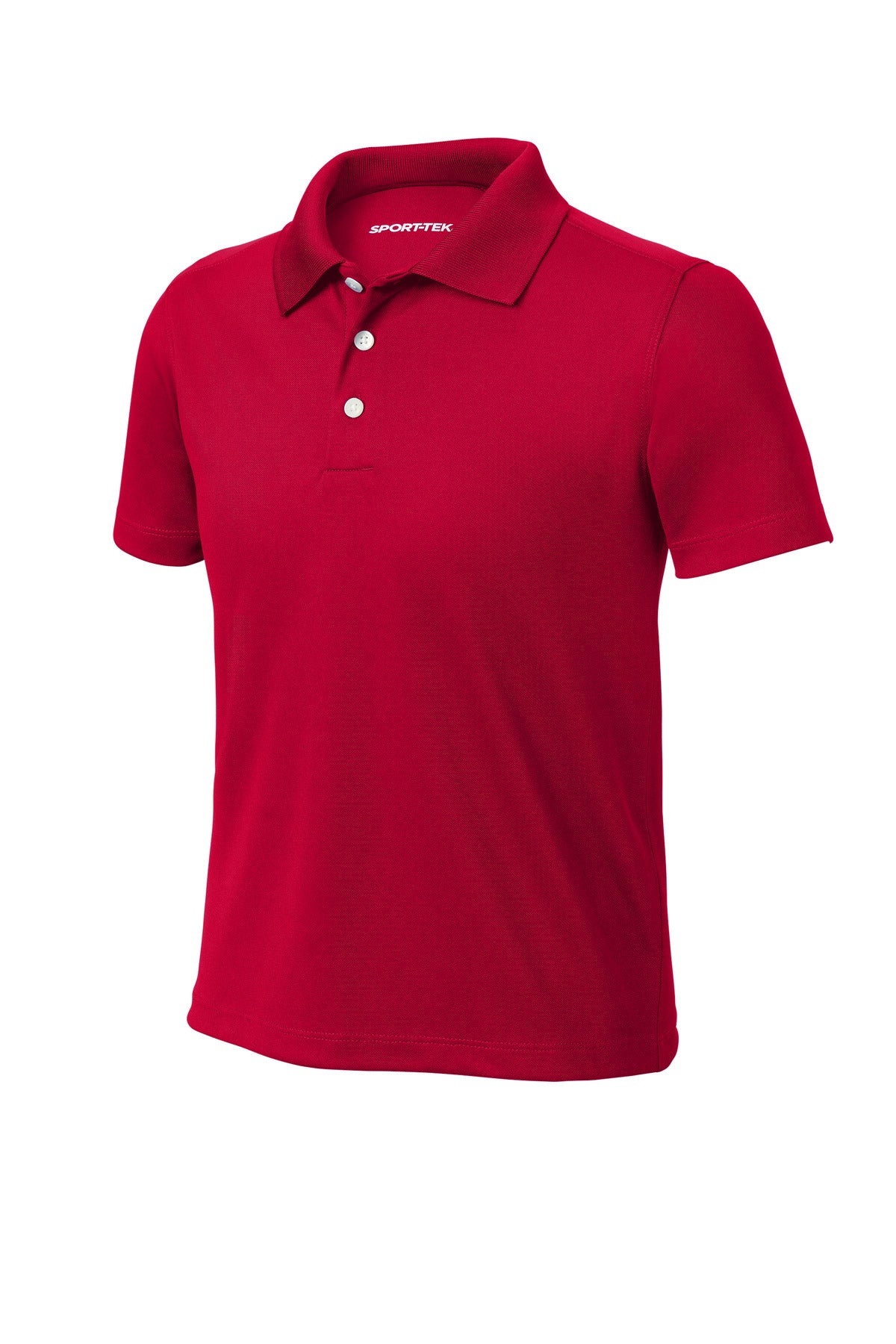Sport-Tek Youth UV Micropique Polo - Deep Red