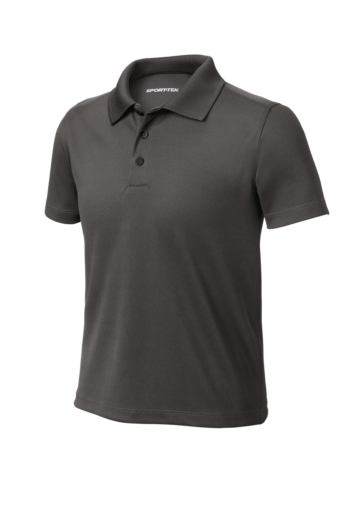Sport-Tek Youth UV Micropique Polo - Graphite
