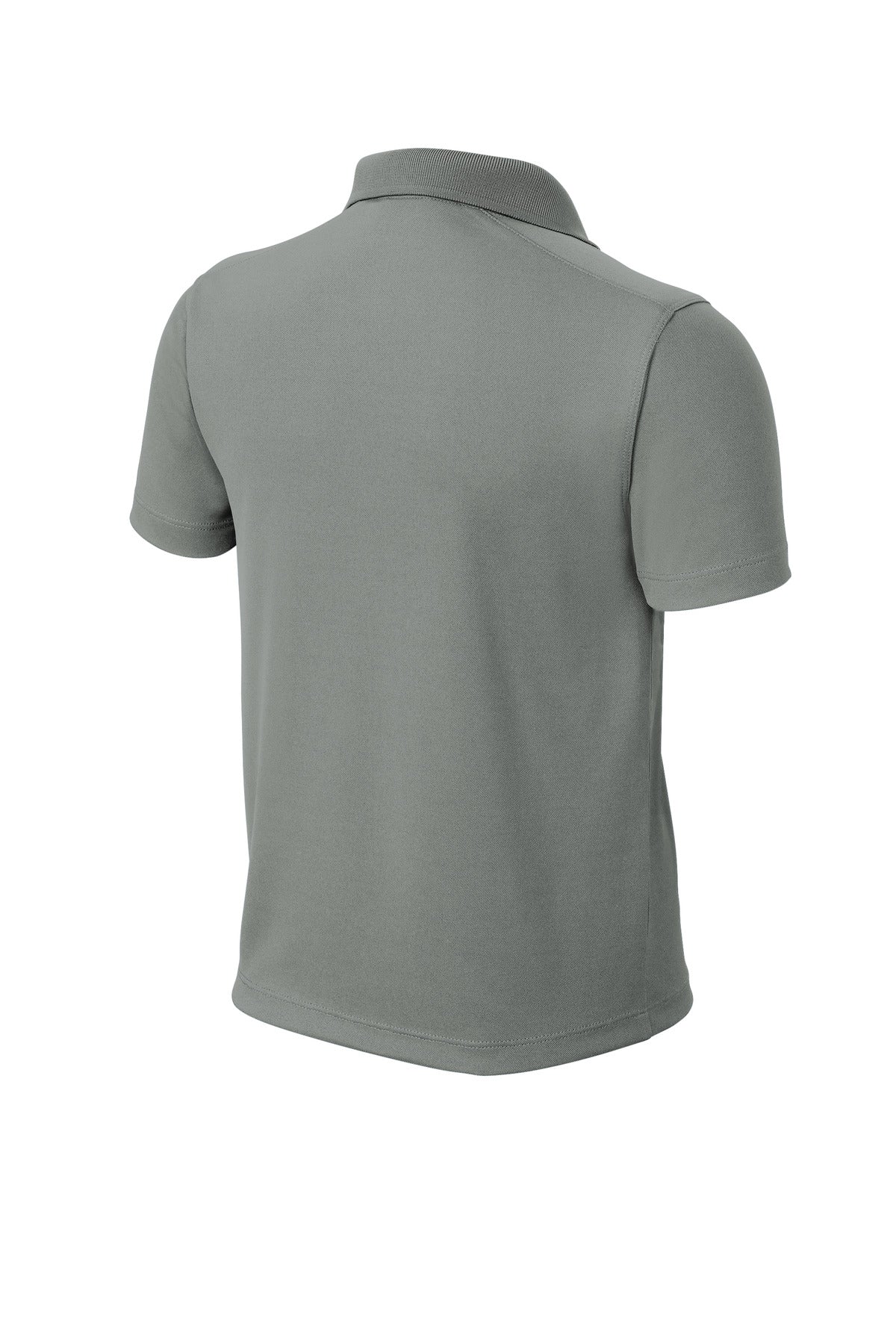 Sport-Tek Youth UV Micropique Polo - Grey Concrete
