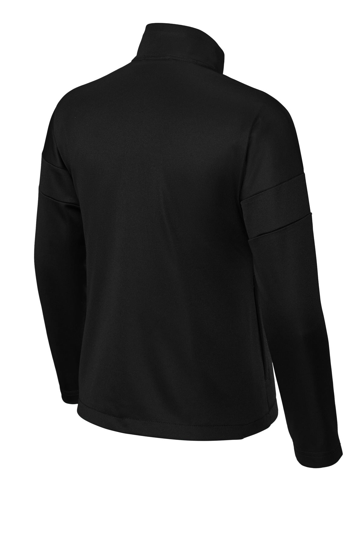 Sport-Tek Youth Travel Full-Zip Jacket - Black/ Black