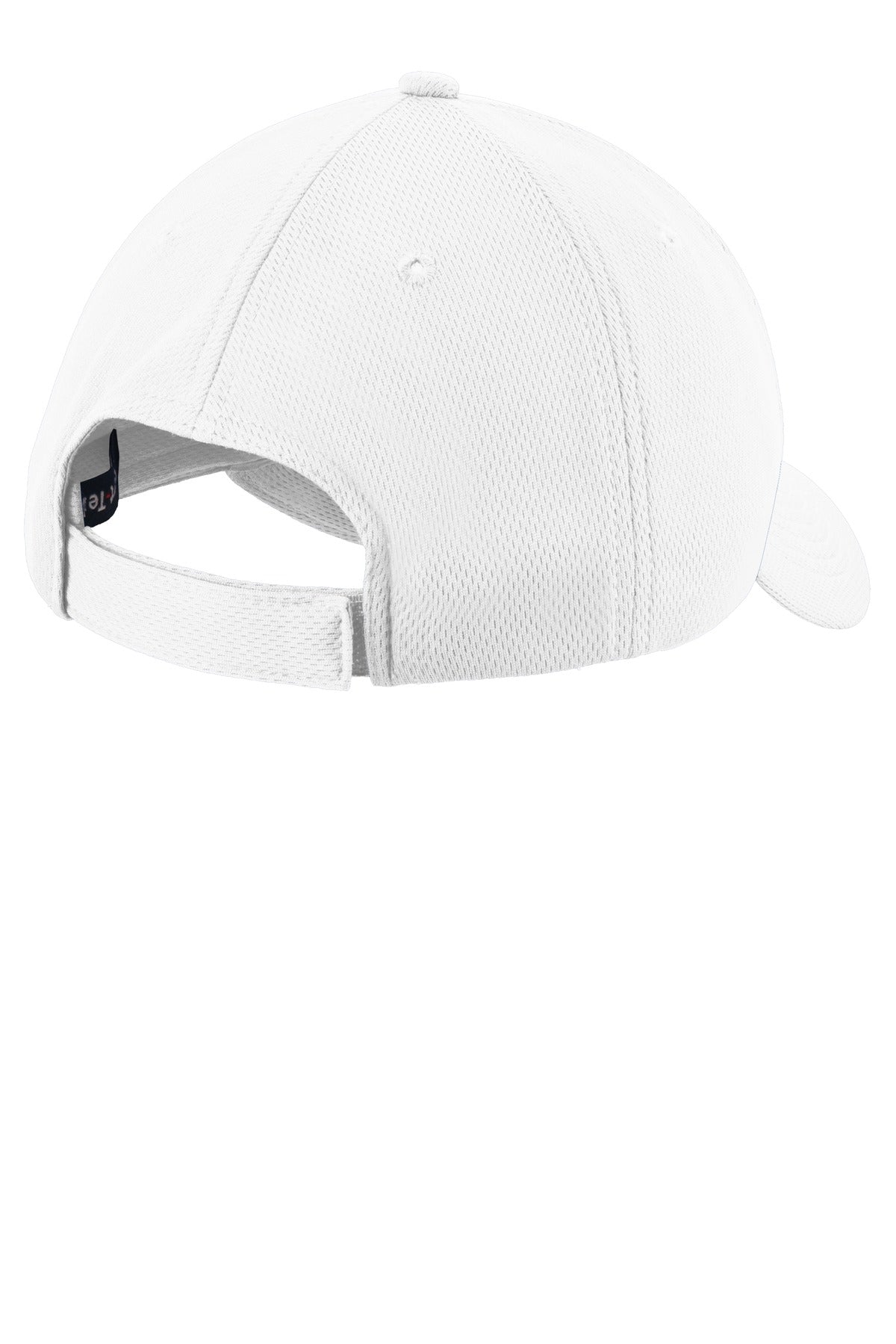 Sport-Tek Youth PosiCharge RacerMesh Cap - White