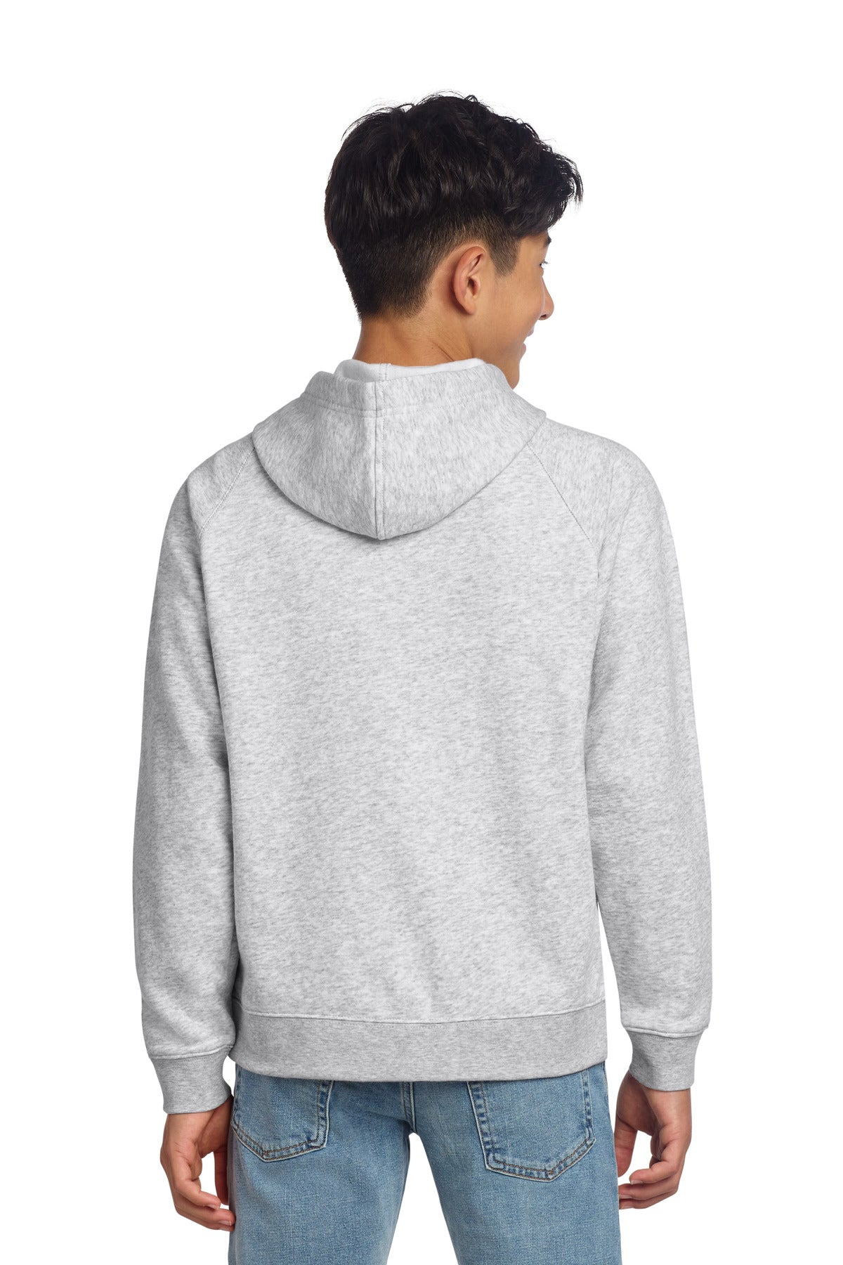 Sport-Tek Youth Drive Fleece Pullover Hoodie - Athletic Heather