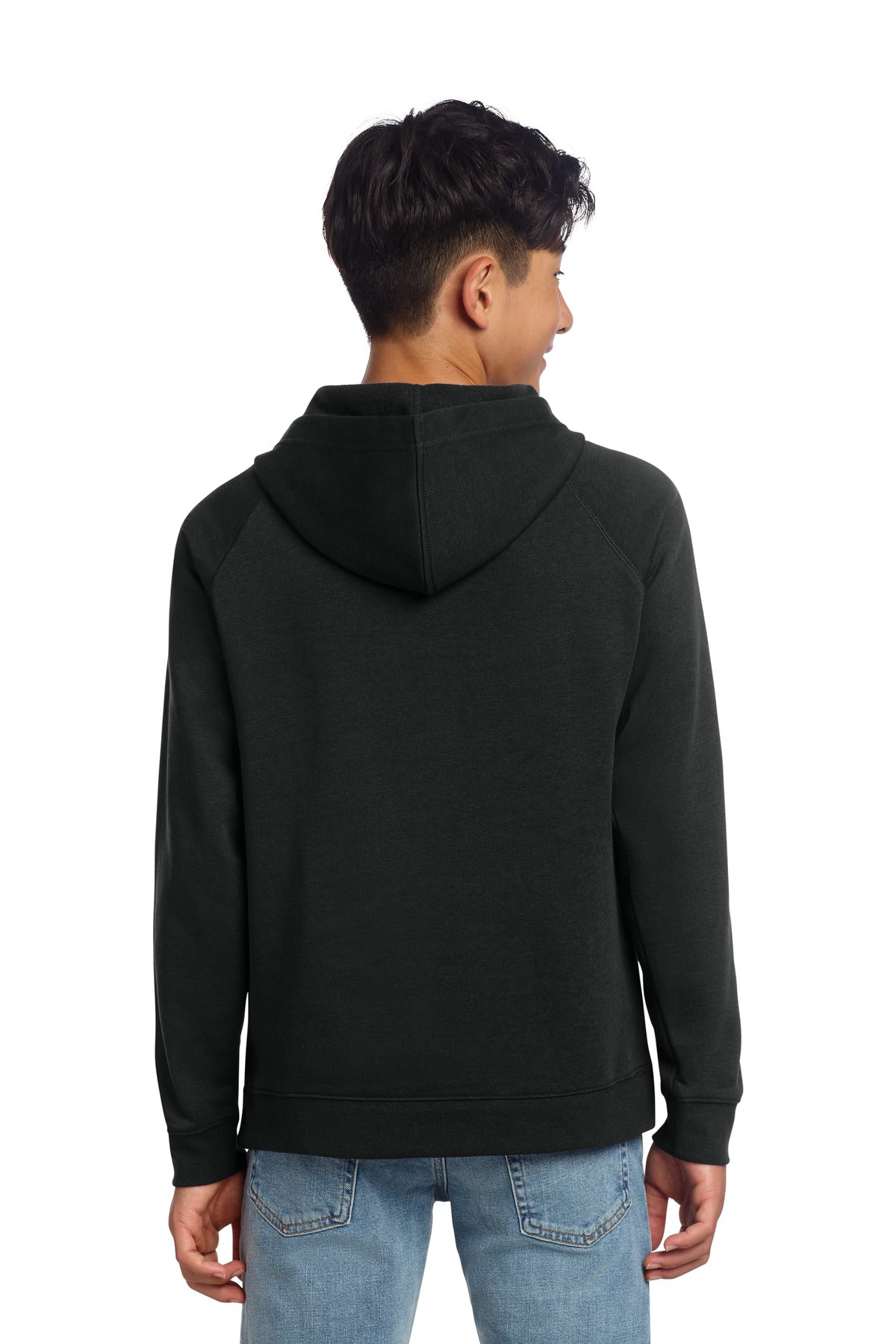 Sport-Tek Youth Drive Fleece Pullover Hoodie - Black