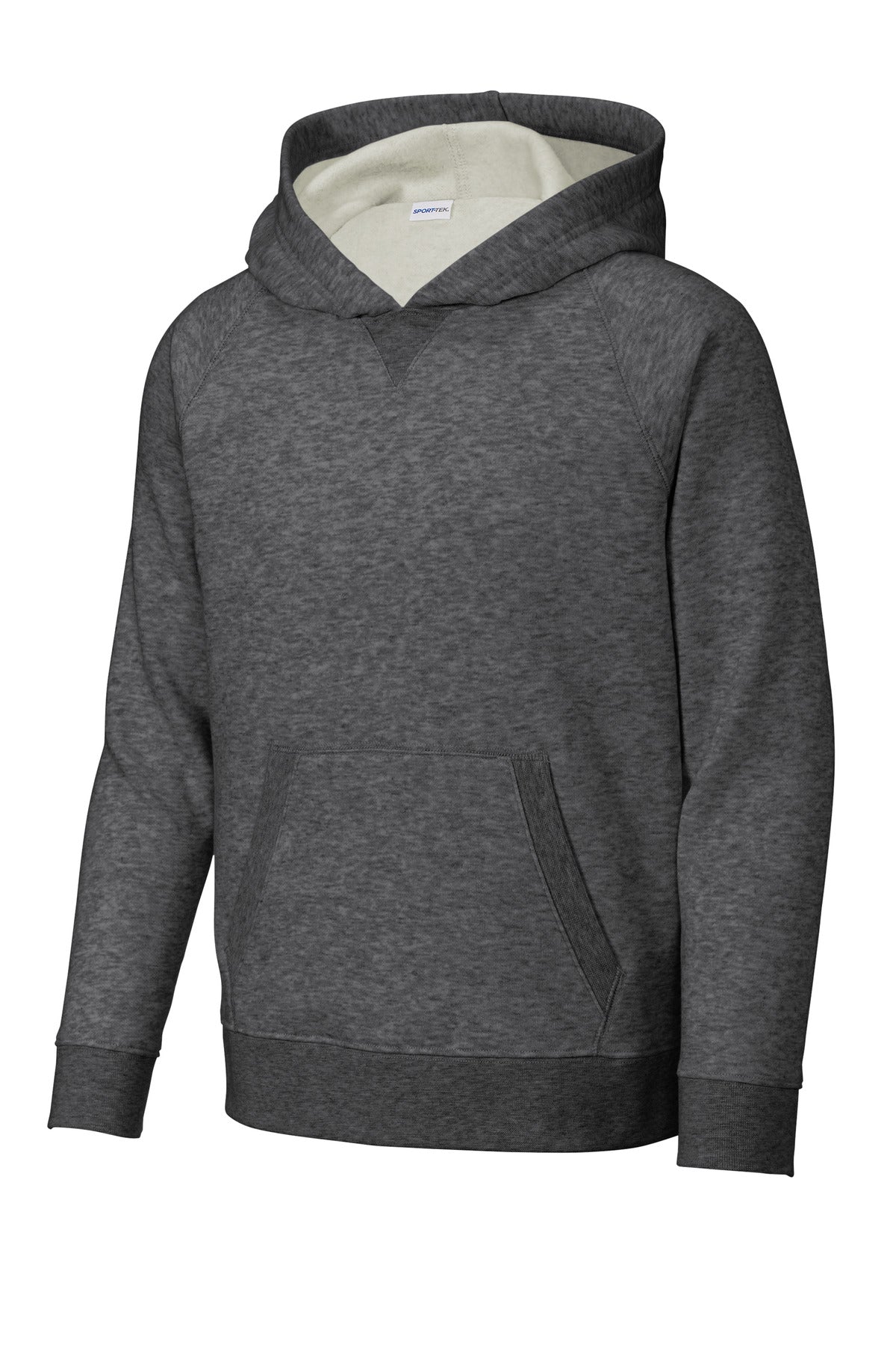 Sport-Tek Youth Drive Fleece Pullover Hoodie - Graphite Heather