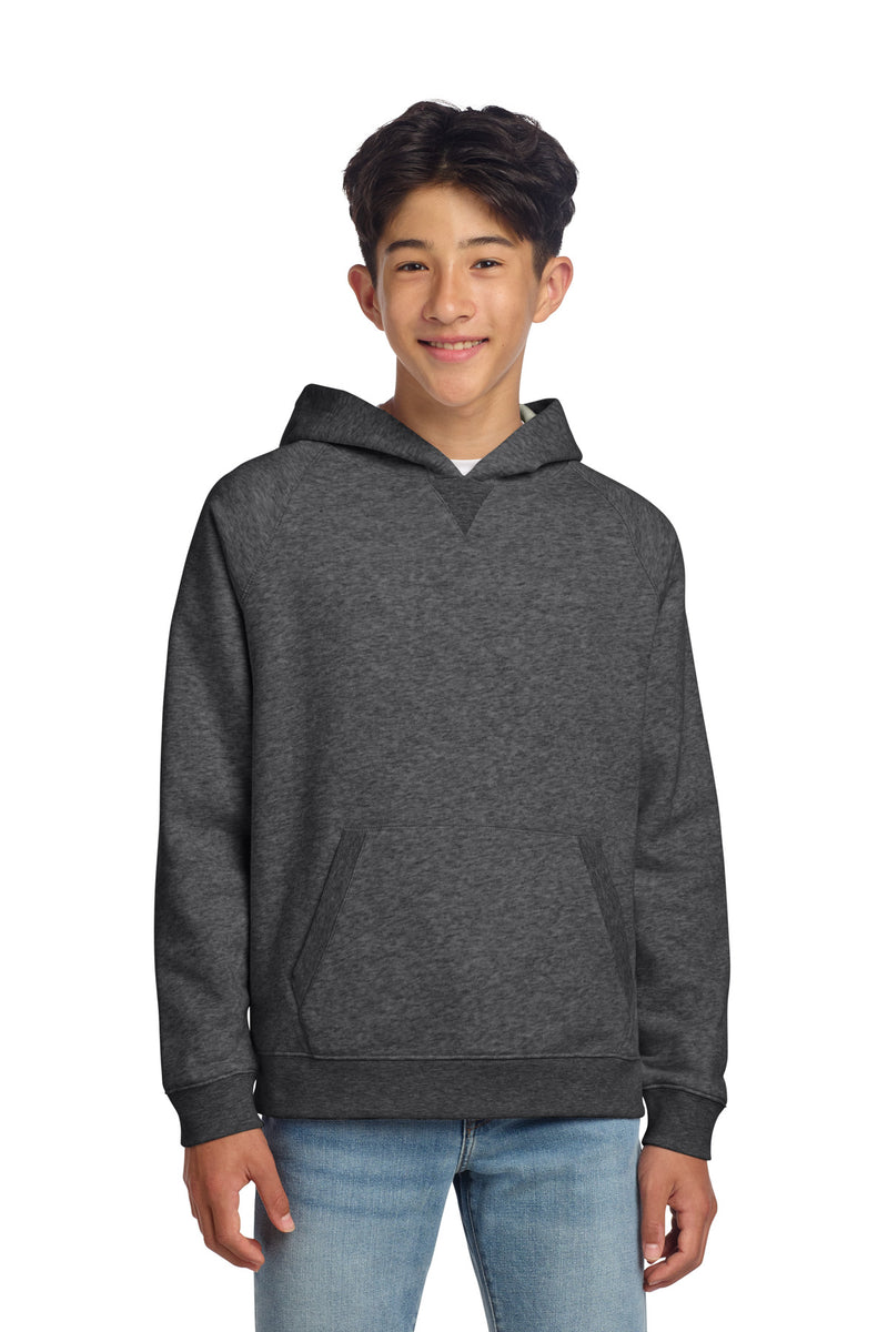 Sport-Tek Youth Drive Fleece Pullover Hoodie - Graphite Heather
