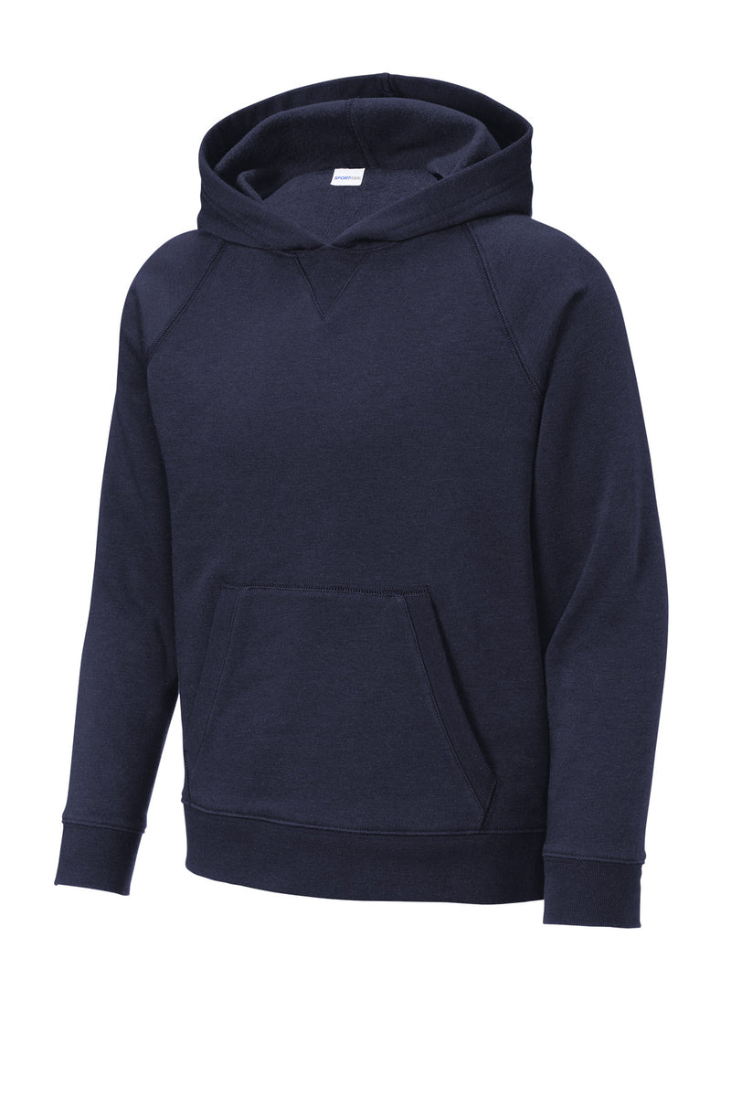 Sport-Tek Youth Drive Fleece Pullover Hoodie - True Navy