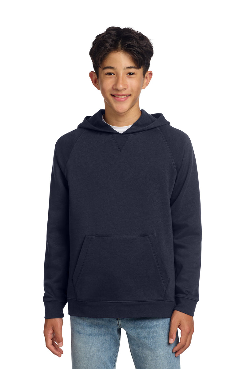 Sport-Tek Youth Drive Fleece Pullover Hoodie - True Navy