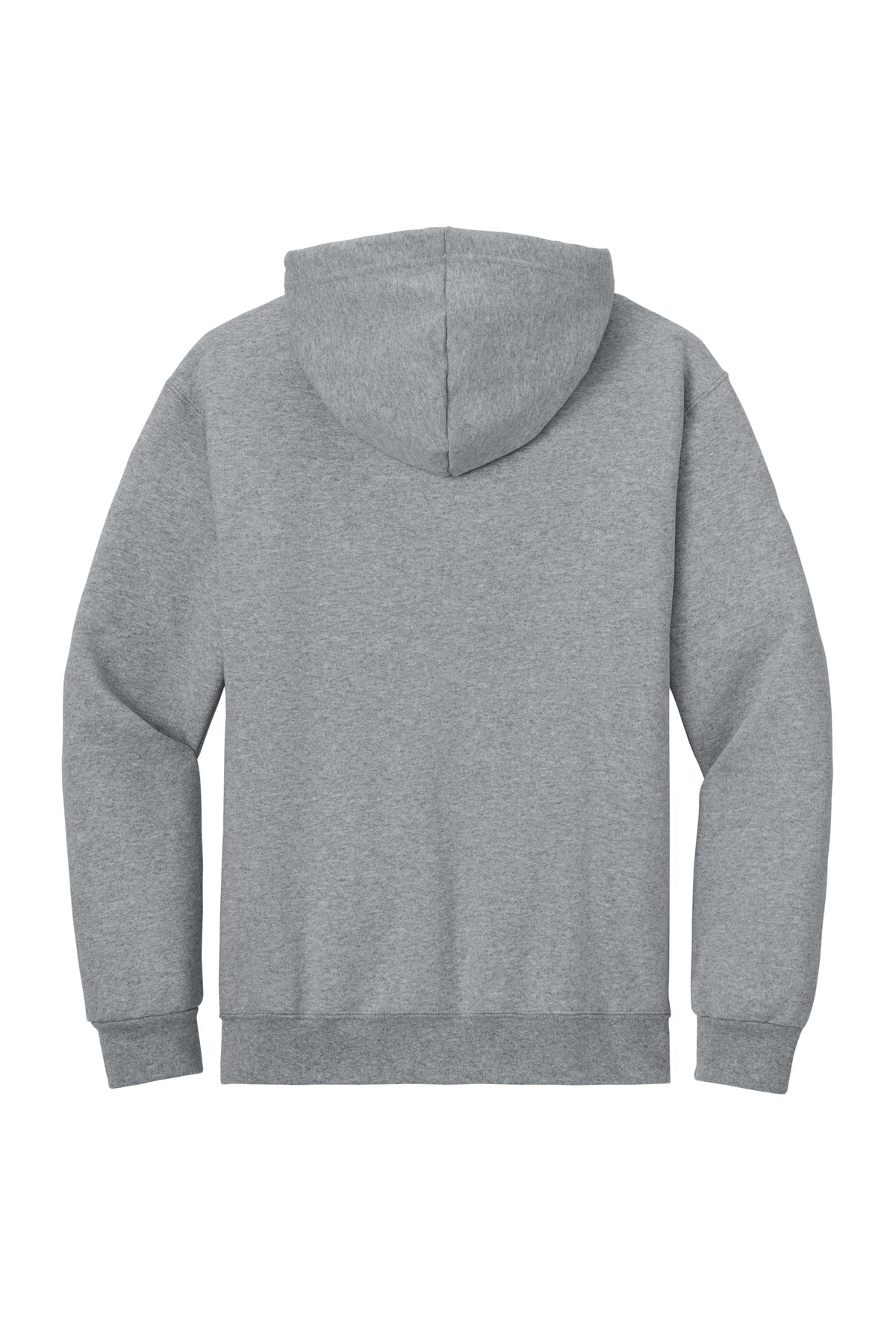 Jerzees Rugged Unisex Full-Zip Hooded Sweatshirt - Athletic Heather
