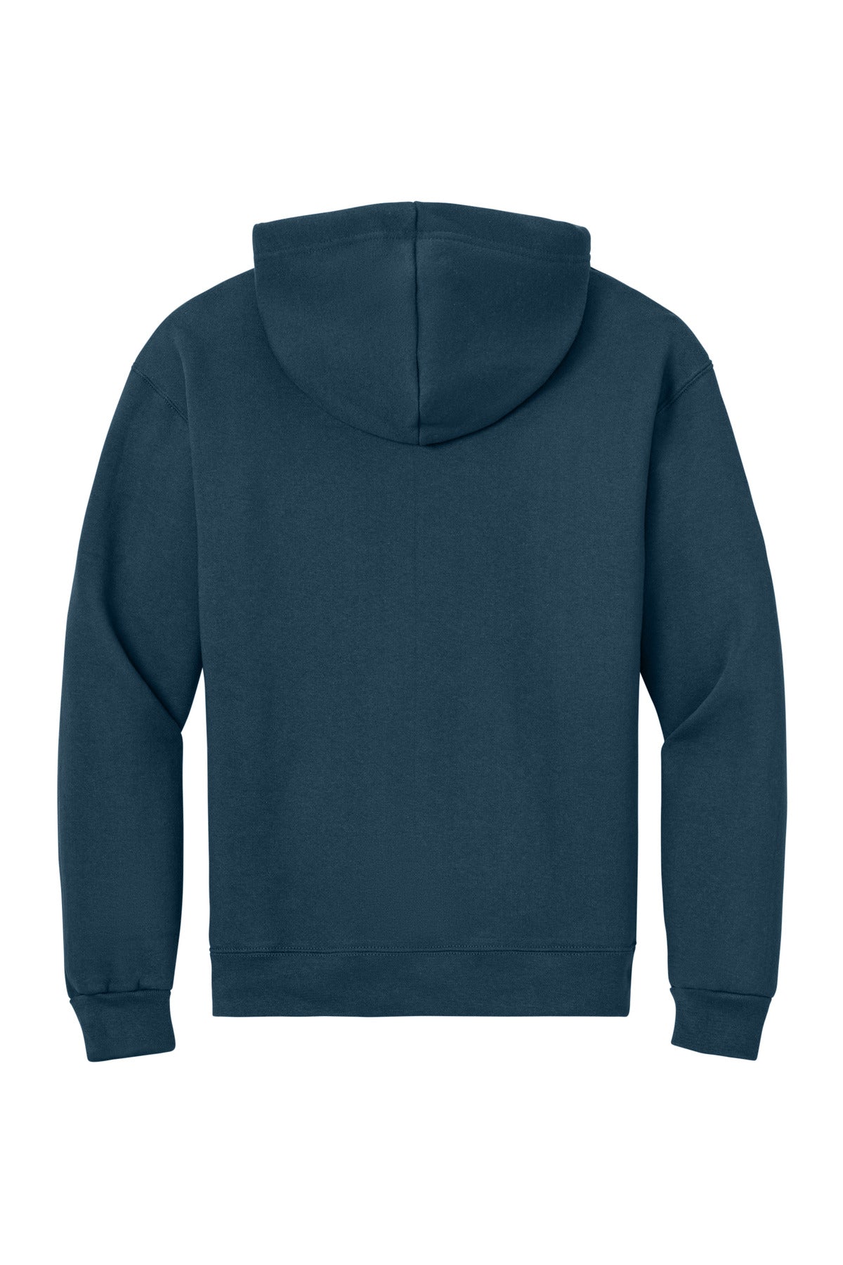 Jerzees Rugged Unisex Full-Zip Hooded Sweatshirt - Washed Navy