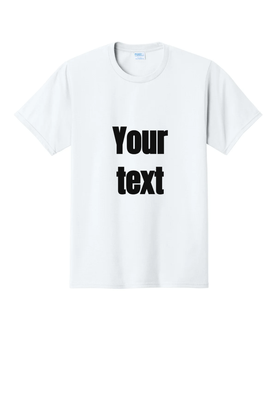 Port & Co Fan Favorite Tee custom design proof