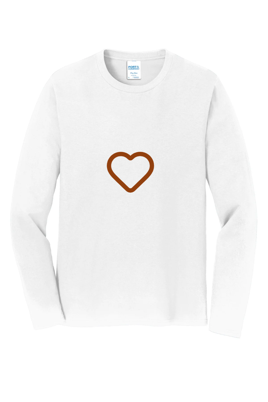 Port & Co Long Sleeve Fan Favorite Tee custom design proof