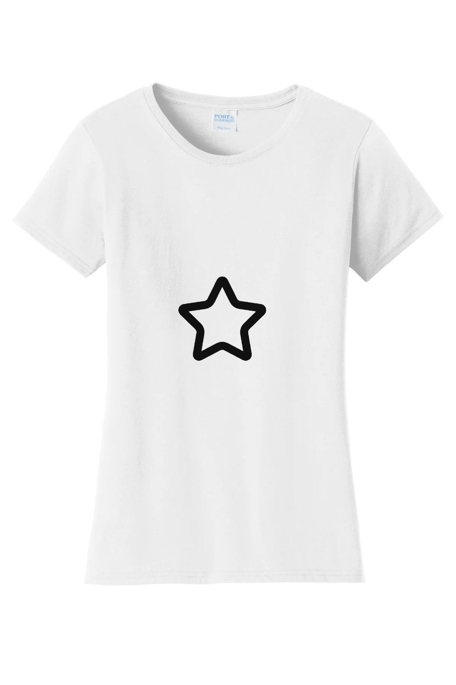 Port & Co Women's Fan Favorite Tee custom design proof