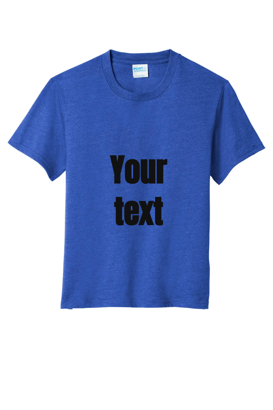 Port & Co Youth Fan Favorite  Blend Tee custom design proof