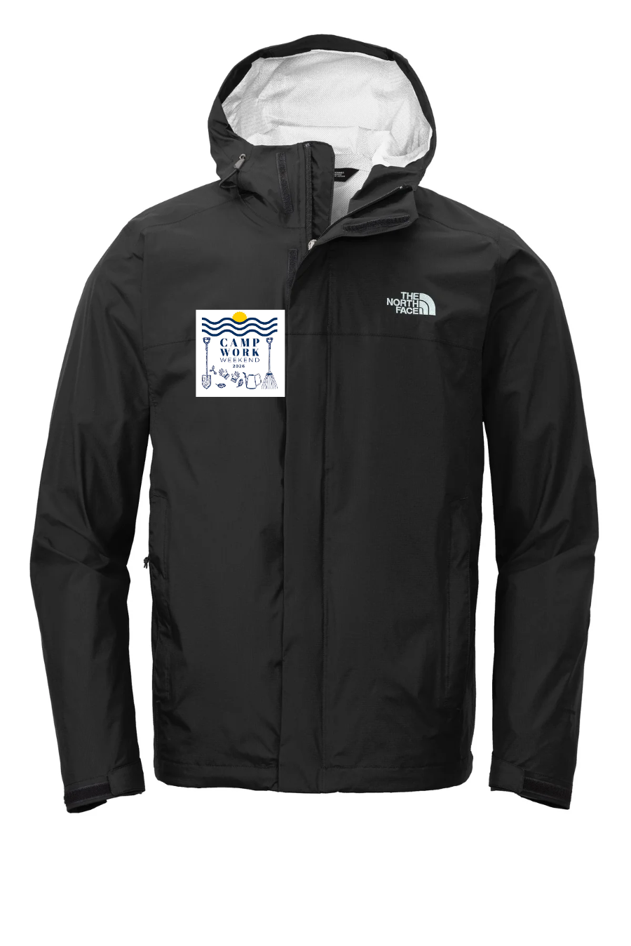 The North Face  DryVent Rain Jacket custom design proof
